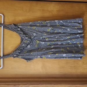 Torrid skull babydoll tank top